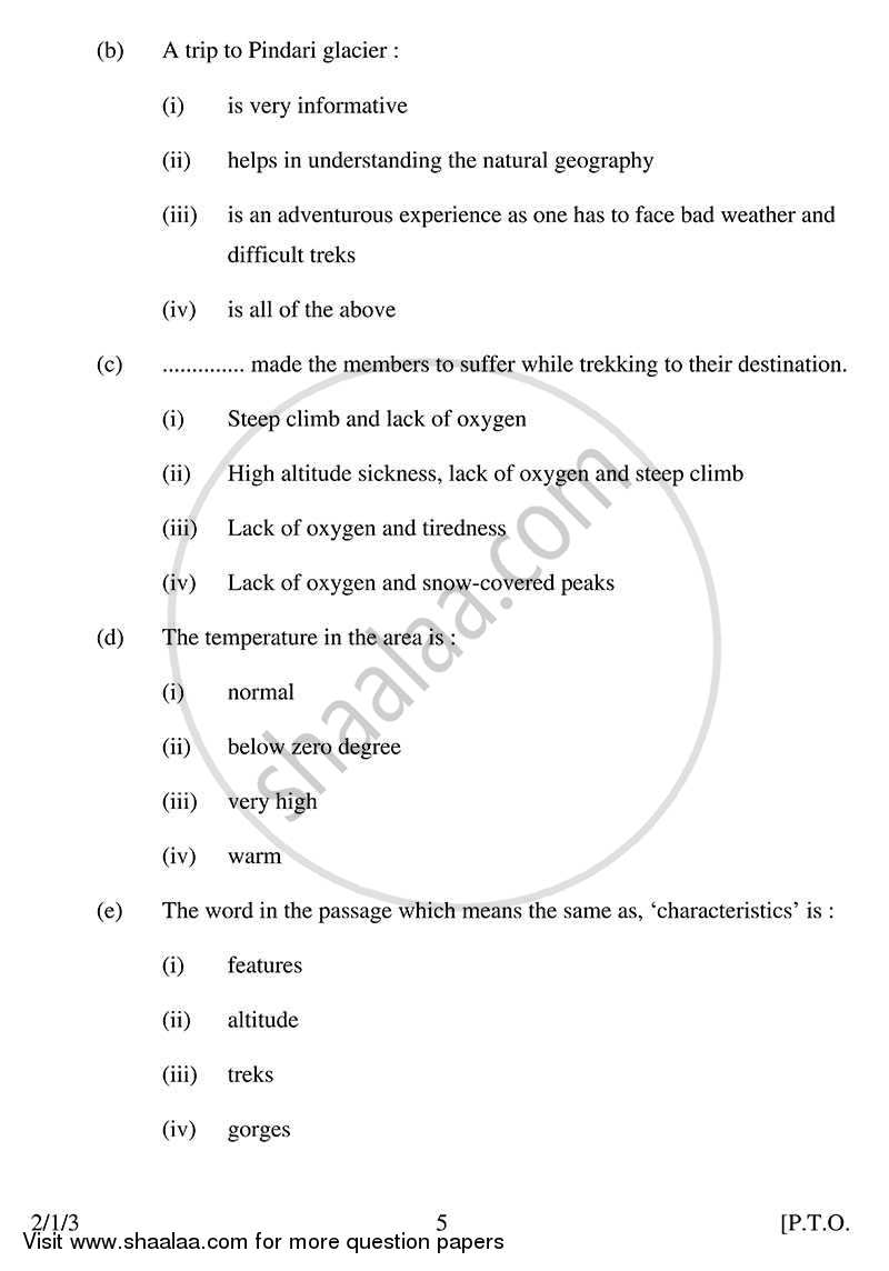 English - Language and Literature 2013-2014 Class 10 - CBSE (Central Board of Secondary Education) question paper with PDF download