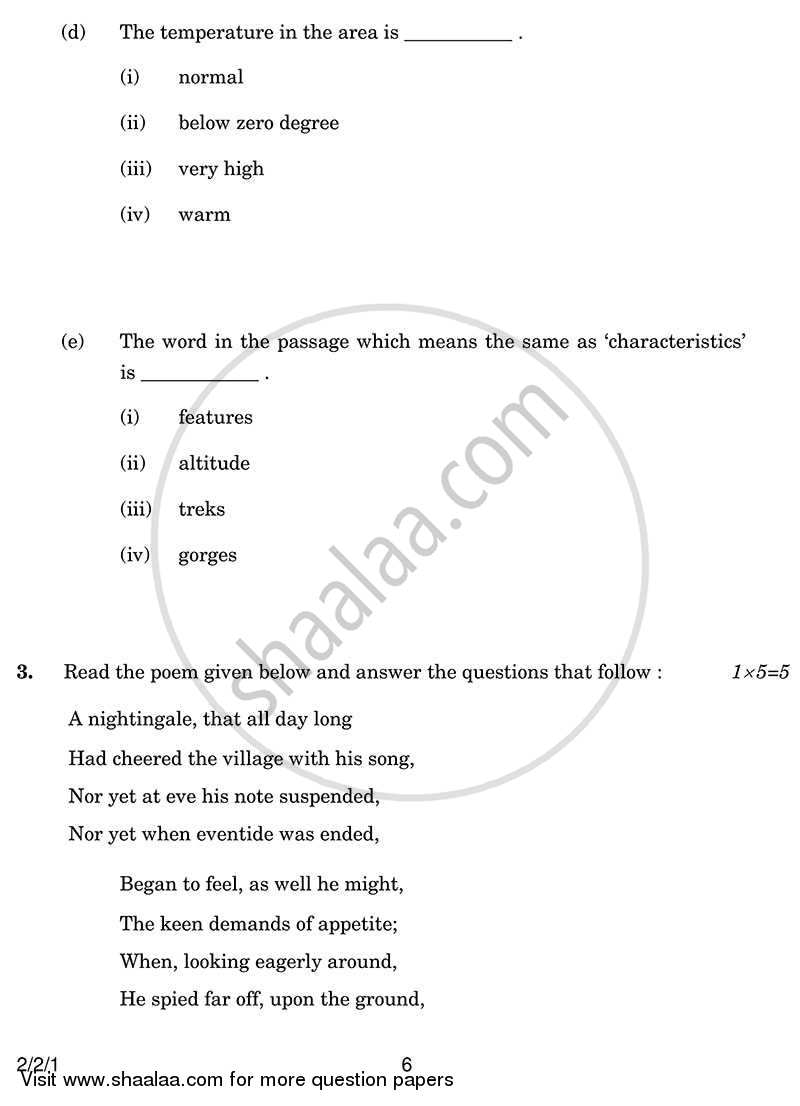 English - Language and Literature 2013-2014 Class 10 - CBSE (Central Board of Secondary Education) question paper with PDF download