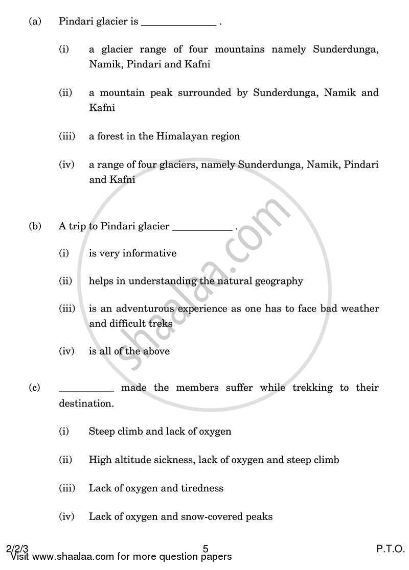 English - Language and Literature 2013-2014 Class 10 - CBSE (Central Board of Secondary Education) question paper with PDF download