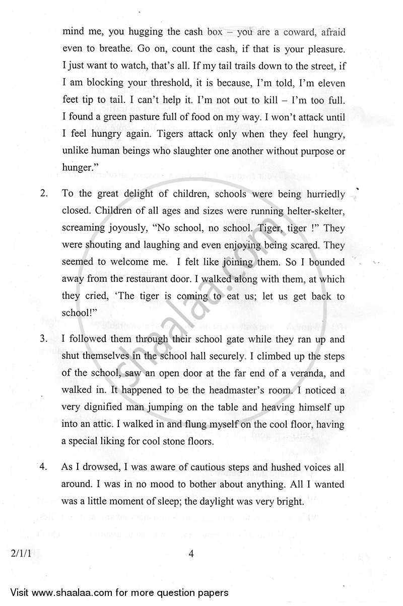 English - Language and Literature 2014-2015 Class 10 - CBSE (Central Board of Secondary Education) question paper with PDF download