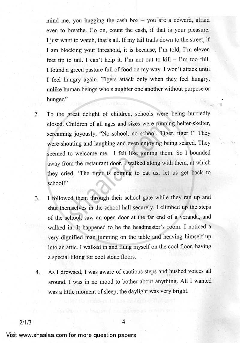 English - Language and Literature 2014-2015 Class 10 - CBSE (Central Board of Secondary Education) question paper with PDF download