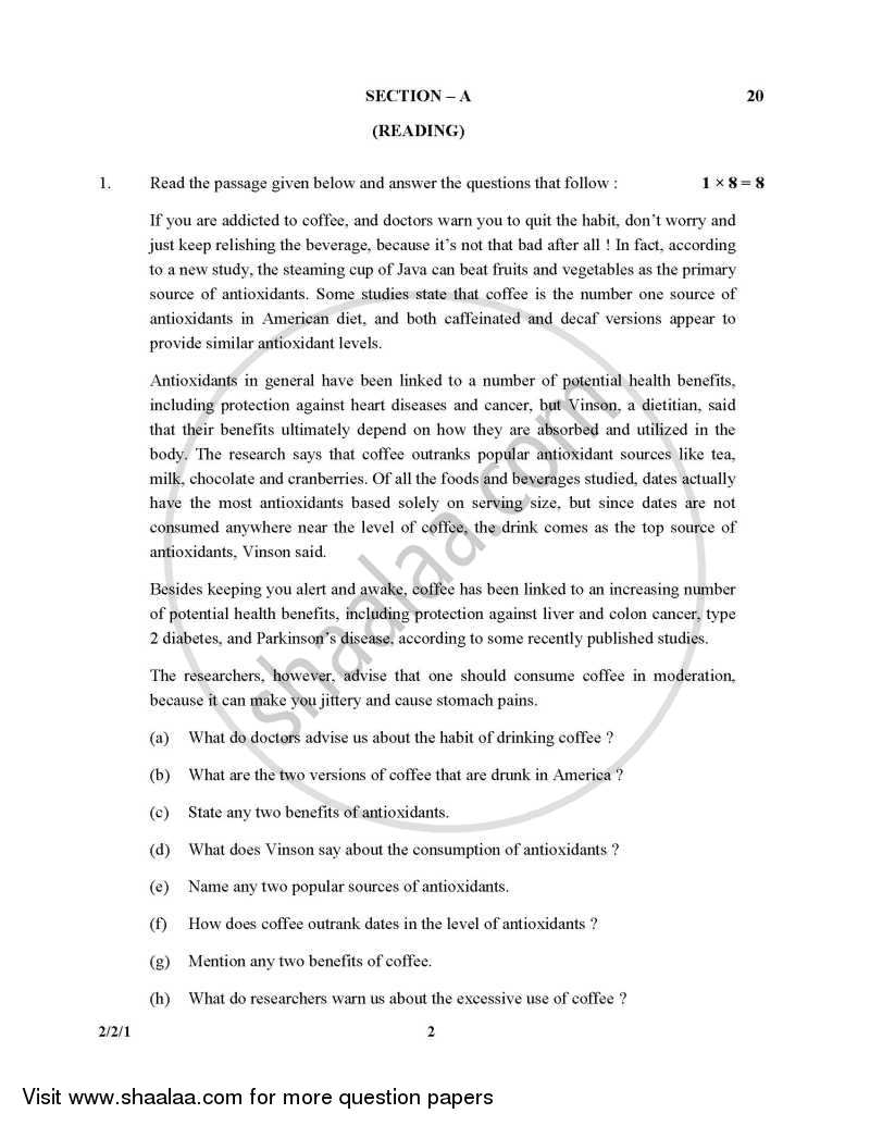 English - Language and Literature 2015-2016 Class 10 - CBSE (Central Board of Secondary Education) question paper with PDF download