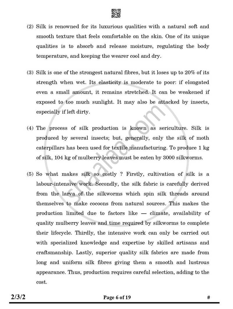 English - Language and Literature 2024-2025 Class 10 - CBSE (Central Board of Secondary Education) question paper with PDF download