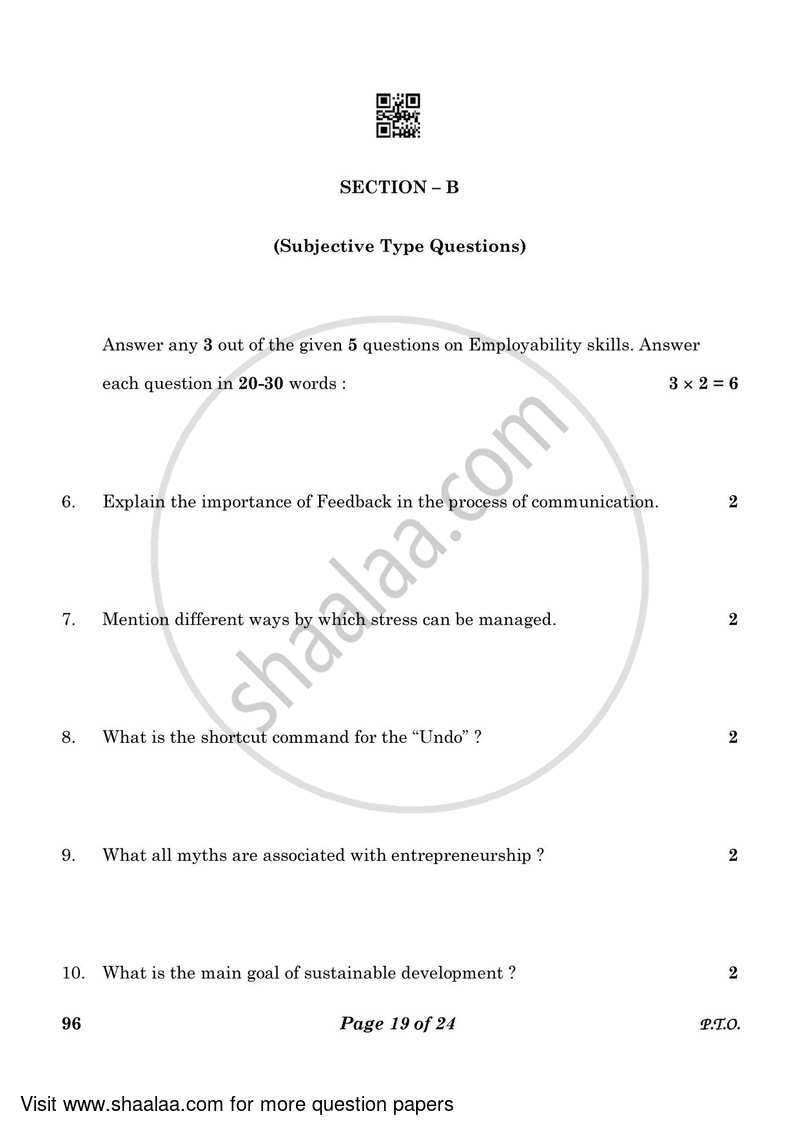 Food Production 2022-2023 Class 10 - CBSE (Central Board of Secondary Education) question paper with PDF download