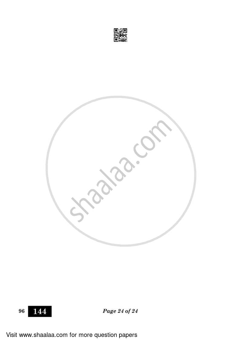 Food Production 2022-2023 Class 10 - CBSE (Central Board of Secondary Education) question paper with PDF download