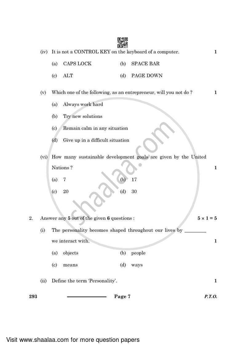 Introduction to Tourism 2023-2024 Class 10 - CBSE (Central Board of Secondary Education) question paper with PDF download