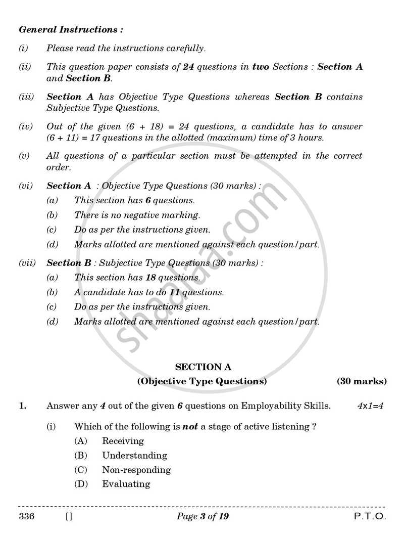 Marketing 2025-2026 Class 12 - CBSE (Central Board of Secondary Education) question paper with PDF download