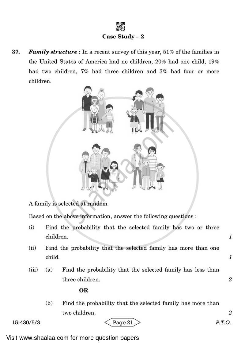 Mathematics 2023-2024 Class 10 - CBSE (Central Board of Secondary Education) question paper with PDF download