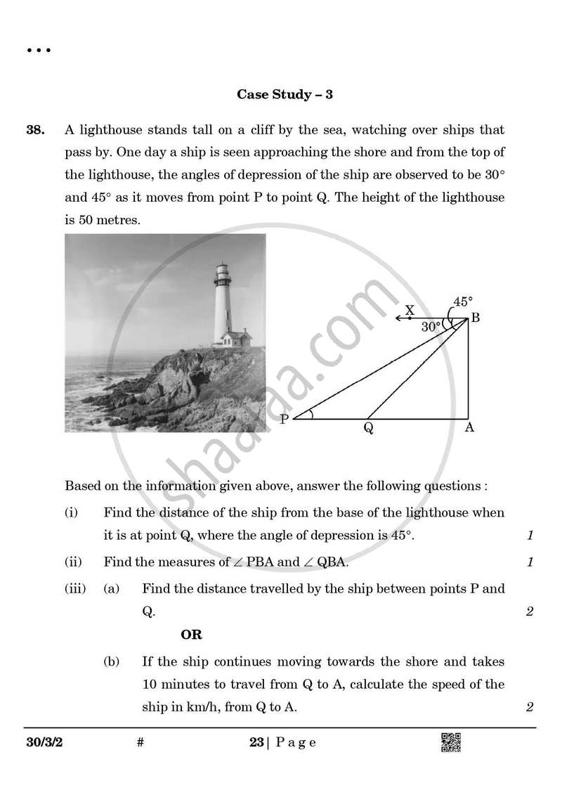 Mathematics 2024-2025 Class 10 - CBSE (Central Board of Secondary Education) question paper with PDF download