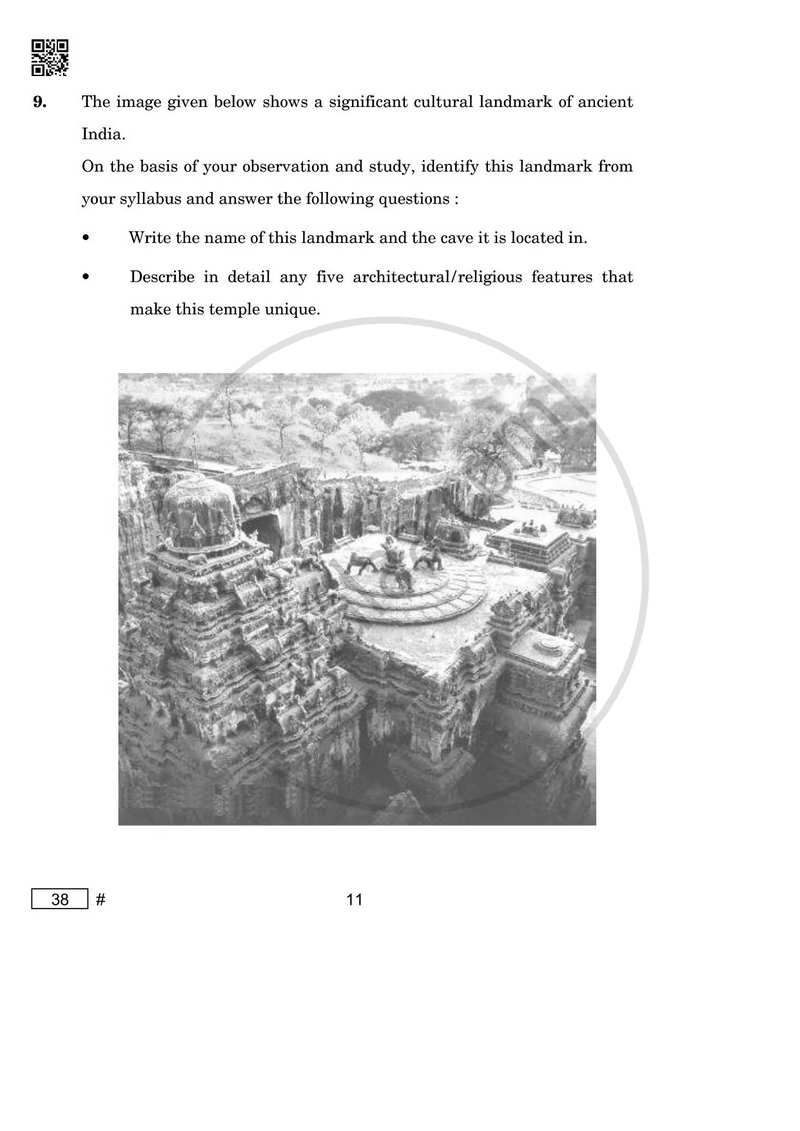 Painting 2024-2025 Class 10 - CBSE (Central Board of Secondary Education) question paper with PDF download