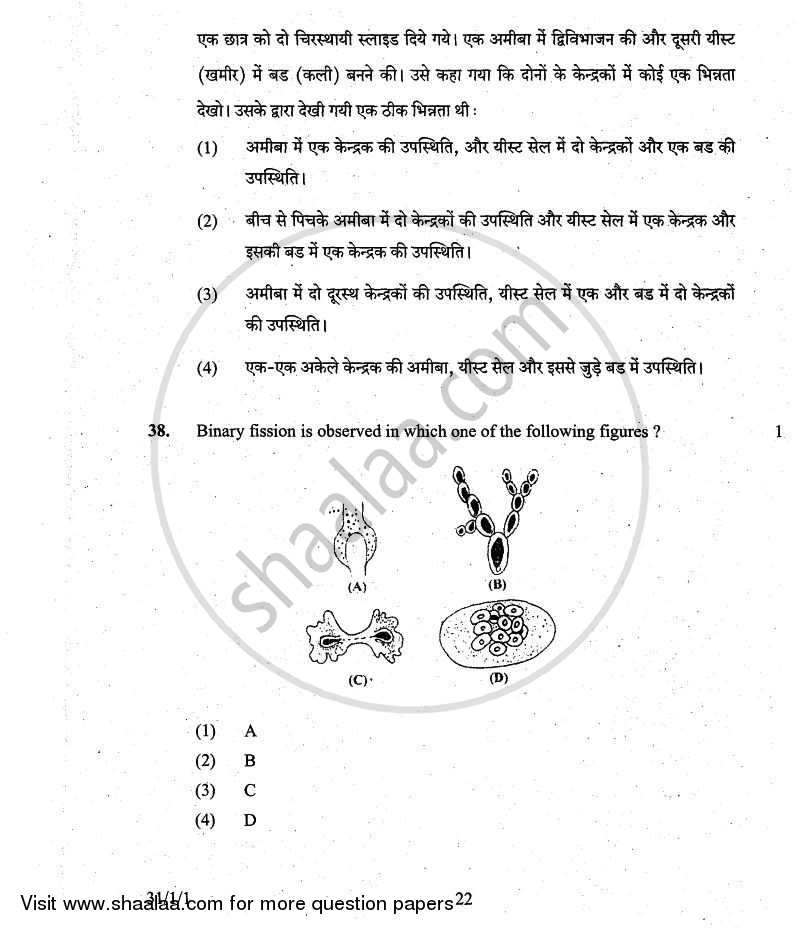 Science 2010-2011 Class 10 - CBSE (Central Board of Secondary Education) question paper with PDF download