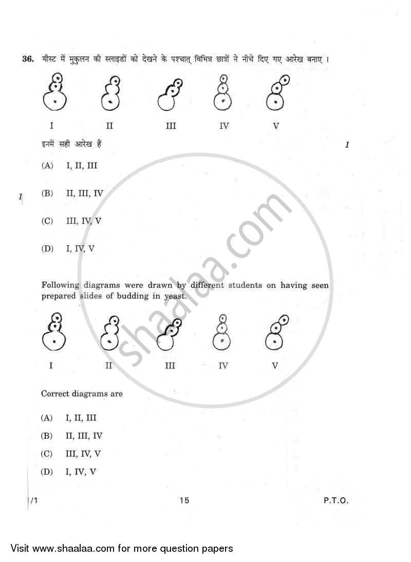 Science 2011-2012 Class 10 - CBSE (Central Board of Secondary Education) question paper with PDF download