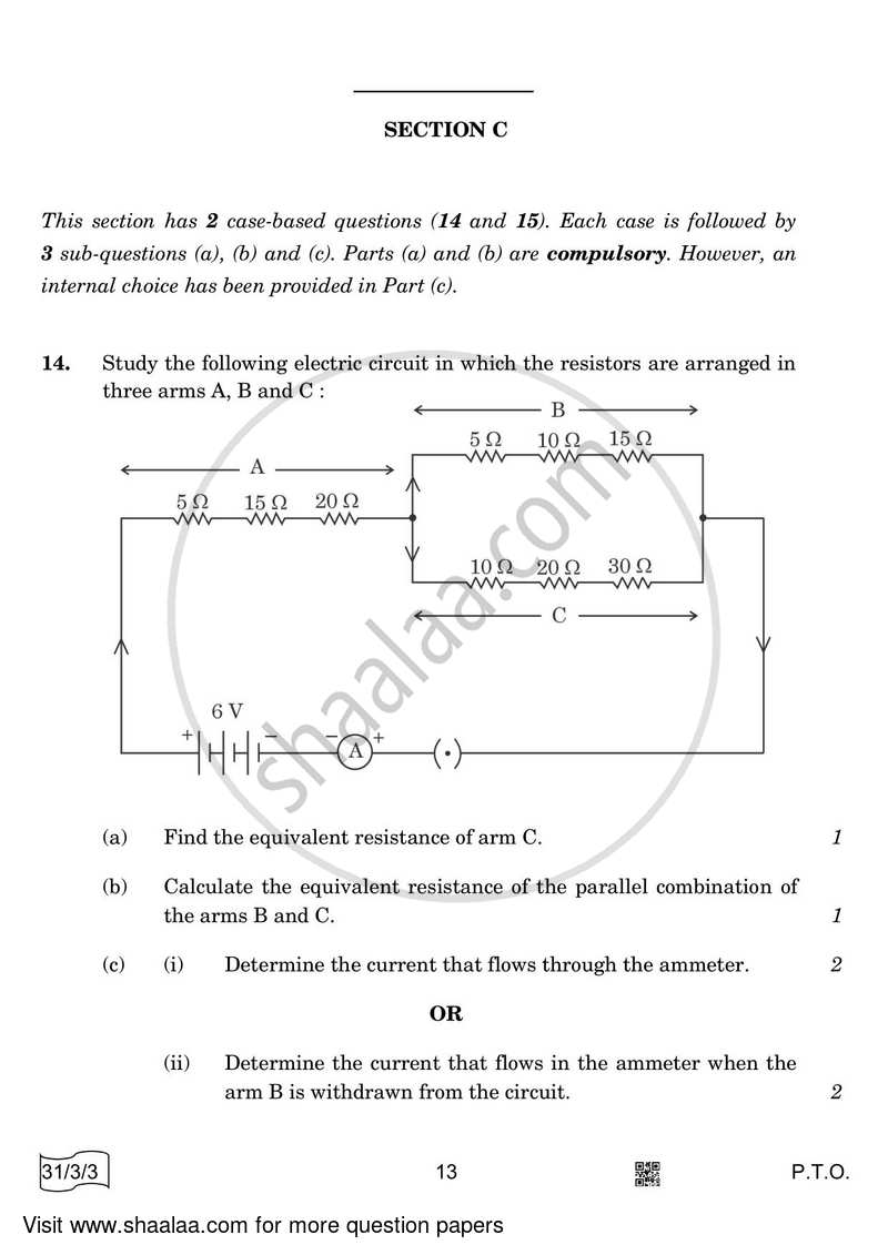 Science 2021-2022 Class 10 - CBSE (Central Board of Secondary Education) question paper with PDF download