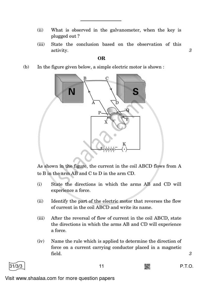Science 2021-2022 Class 10 - CBSE (Central Board of Secondary Education) question paper with PDF download