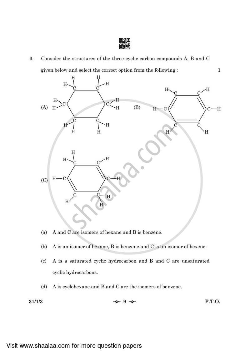 Science 2022-2023 Class 10 - CBSE (Central Board of Secondary Education) question paper with PDF download