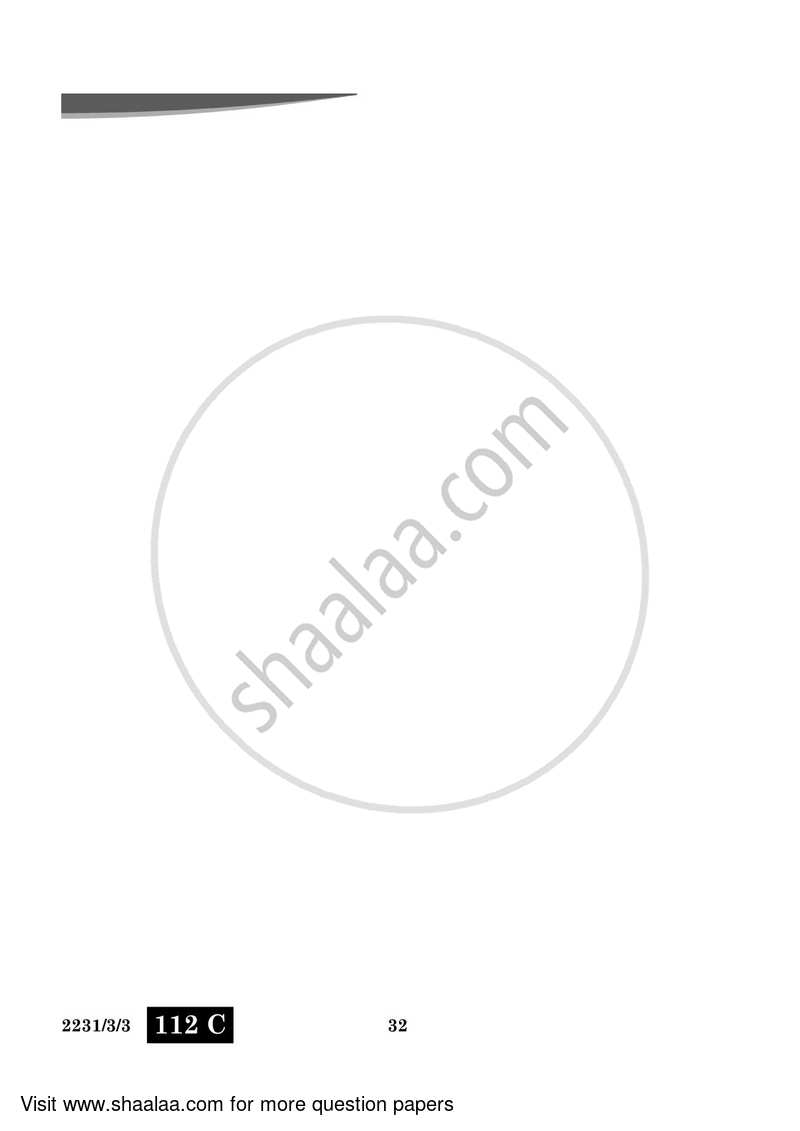 Science 2023-2024 Class 10 - CBSE (Central Board of Secondary Education) question paper with PDF download