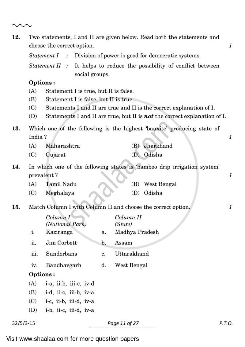 Social Science 2023-2024 Class 10 - CBSE (Central Board of Secondary Education) question paper with PDF download