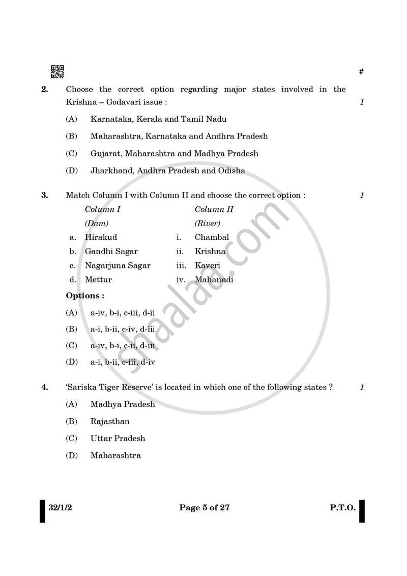 Social Science 2024-2025 Class 10 - CBSE (Central Board of Secondary Education) question paper with PDF download