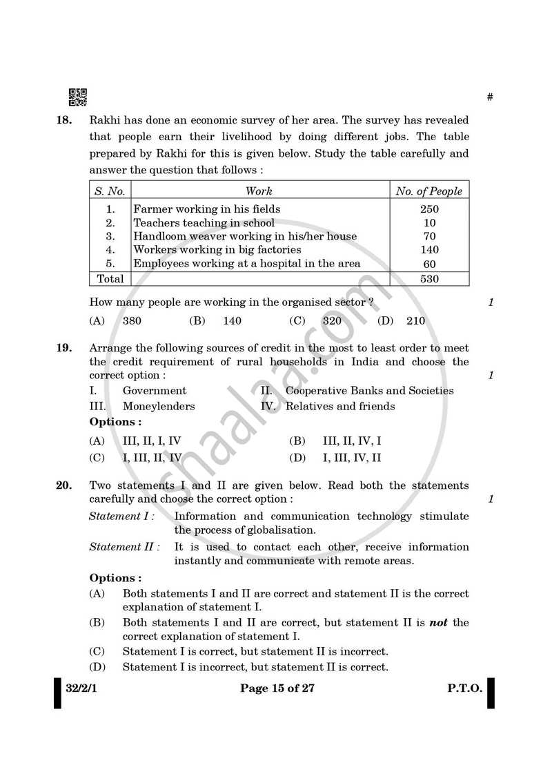 Social Science 2024-2025 Class 10 - CBSE (Central Board of Secondary Education) question paper with PDF download