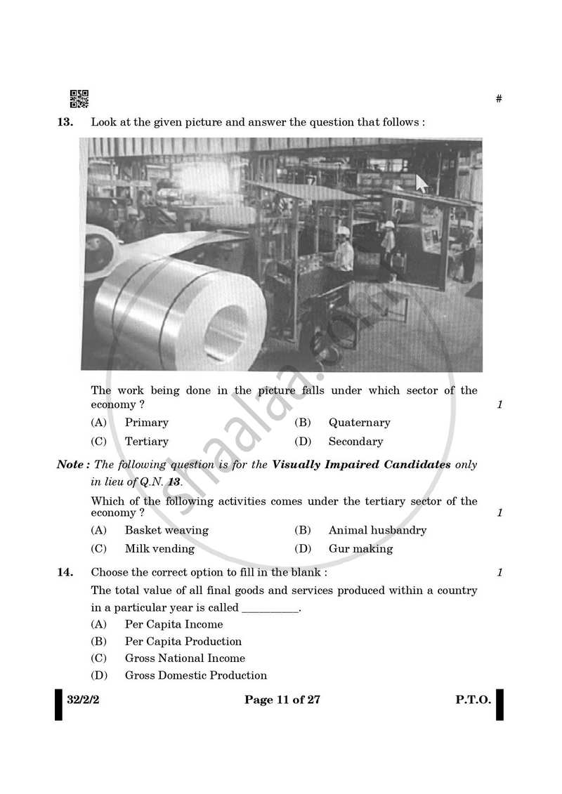 Social Science 2024-2025 Class 10 - CBSE (Central Board of Secondary Education) question paper with PDF download