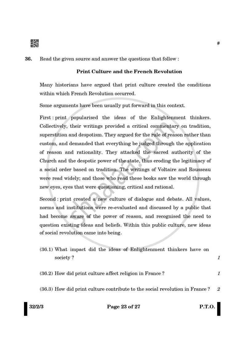 Social Science 2024-2025 Class 10 - CBSE (Central Board of Secondary Education) question paper with PDF download