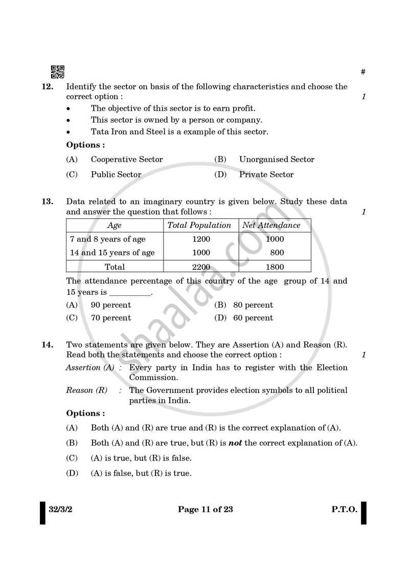 Social Science 2024-2025 Class 10 - CBSE (Central Board of Secondary Education) question paper with PDF download