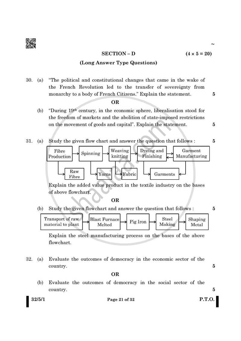 Social Science 2024-2025 Class 10 - CBSE (Central Board of Secondary Education) question paper with PDF download