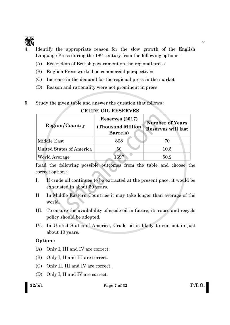 Social Science 2024-2025 Class 10 - CBSE (Central Board of Secondary Education) question paper with PDF download