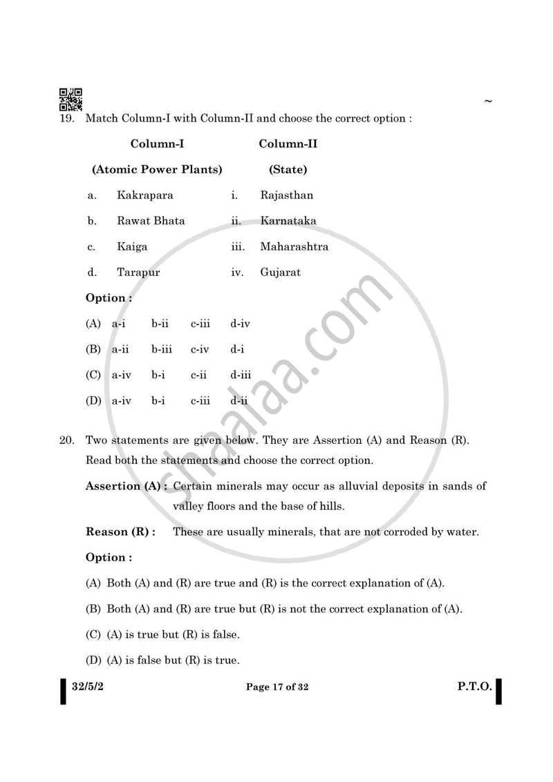 Social Science 2024-2025 Class 10 - CBSE (Central Board of Secondary Education) question paper with PDF download