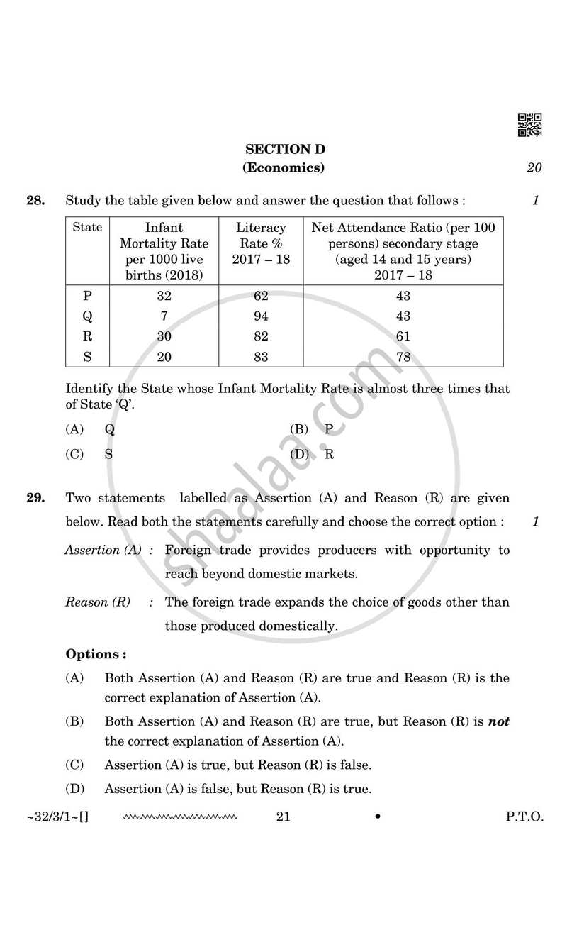 Social Science 2025-2026 Class 10 - CBSE (Central Board of Secondary Education) question paper with PDF download