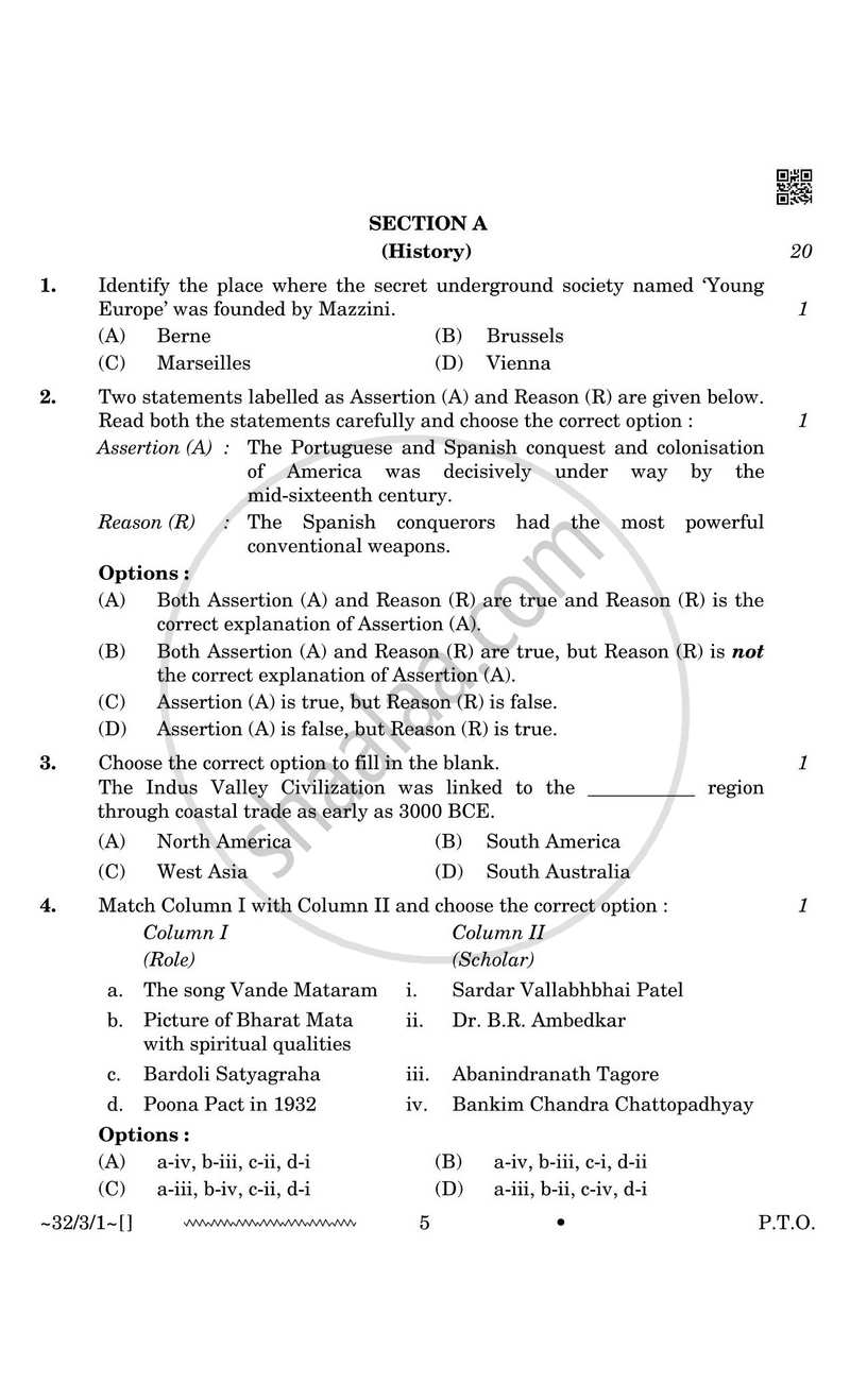 Social Science 2025-2026 Class 10 - CBSE (Central Board of Secondary Education) question paper with PDF download