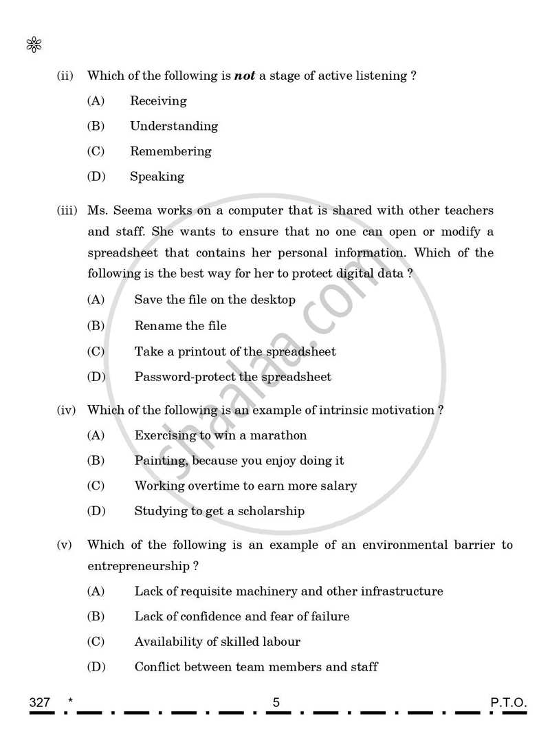 Web Applications 2025-2026 Class 12 - CBSE (Central Board of Secondary Education) question paper with PDF download