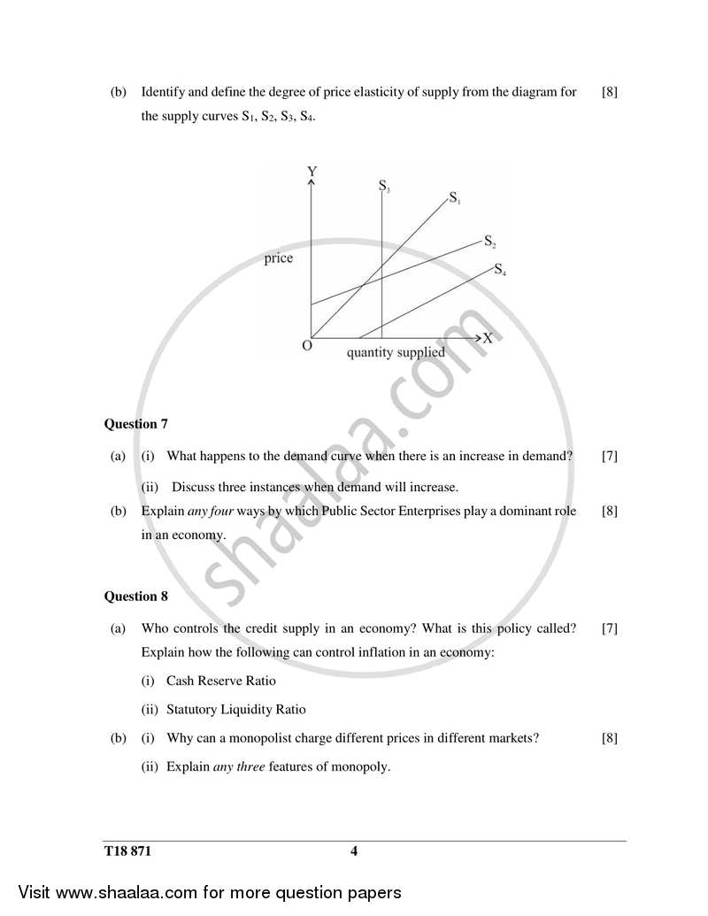 Economic Applications 2017-2018 ICSE Class 10  - CISCE (Council for the Indian School Certificate Examinations) question paper with PDF download