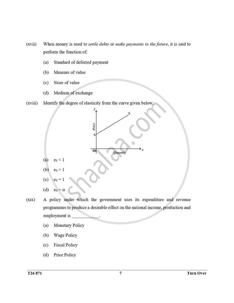 Economic Applications 2025-2026 ICSE Class 10 - CISCE (Council for the Indian School Certificate Examinations) question paper with PDF download