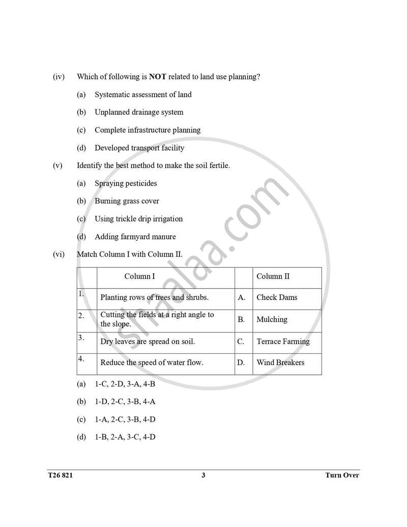 Environmental Science 2025-2026 ICSE Class 10 - CISCE (Council for the Indian School Certificate Examinations) question paper with PDF download