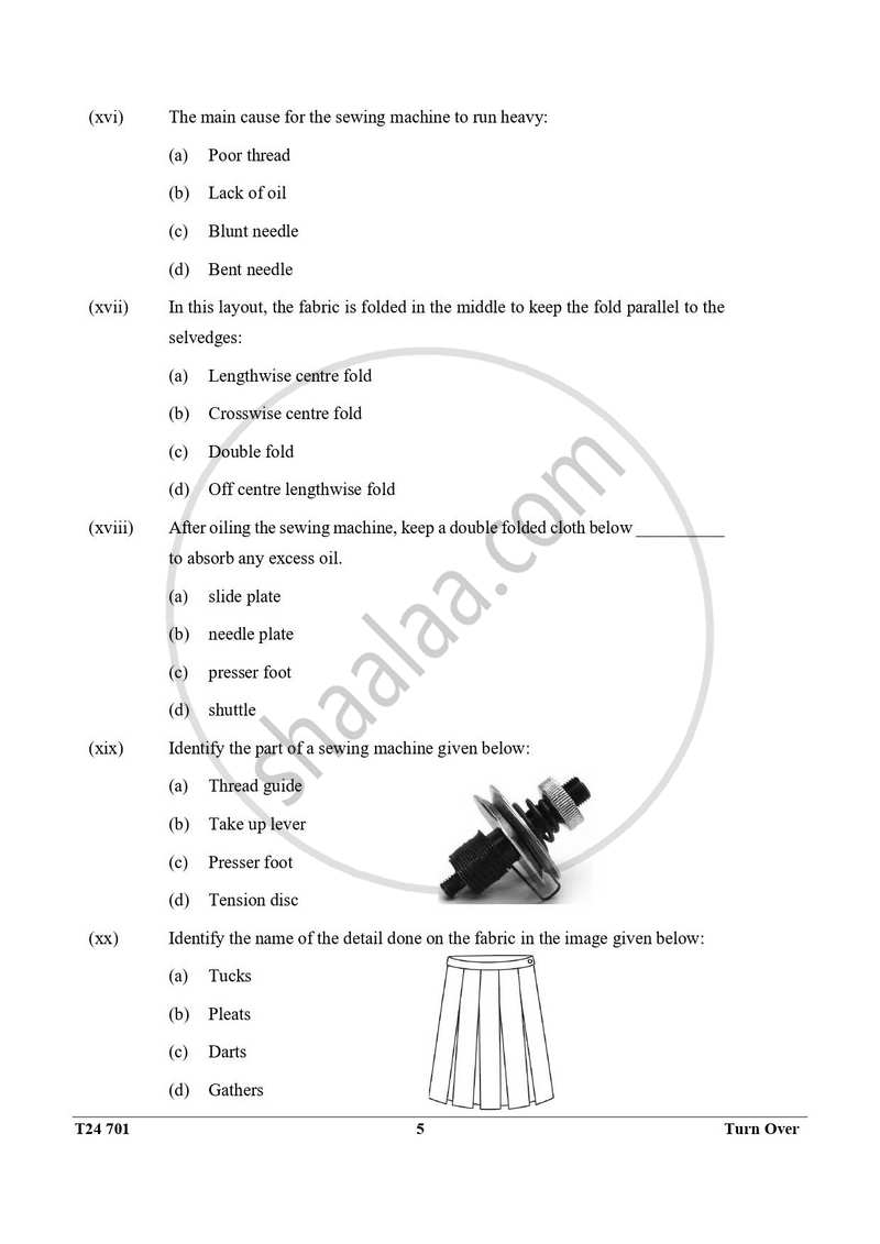 Fashion Designing 2023-2024 ICSE Class 10 - CISCE (Council for the Indian School Certificate Examinations) question paper with PDF download