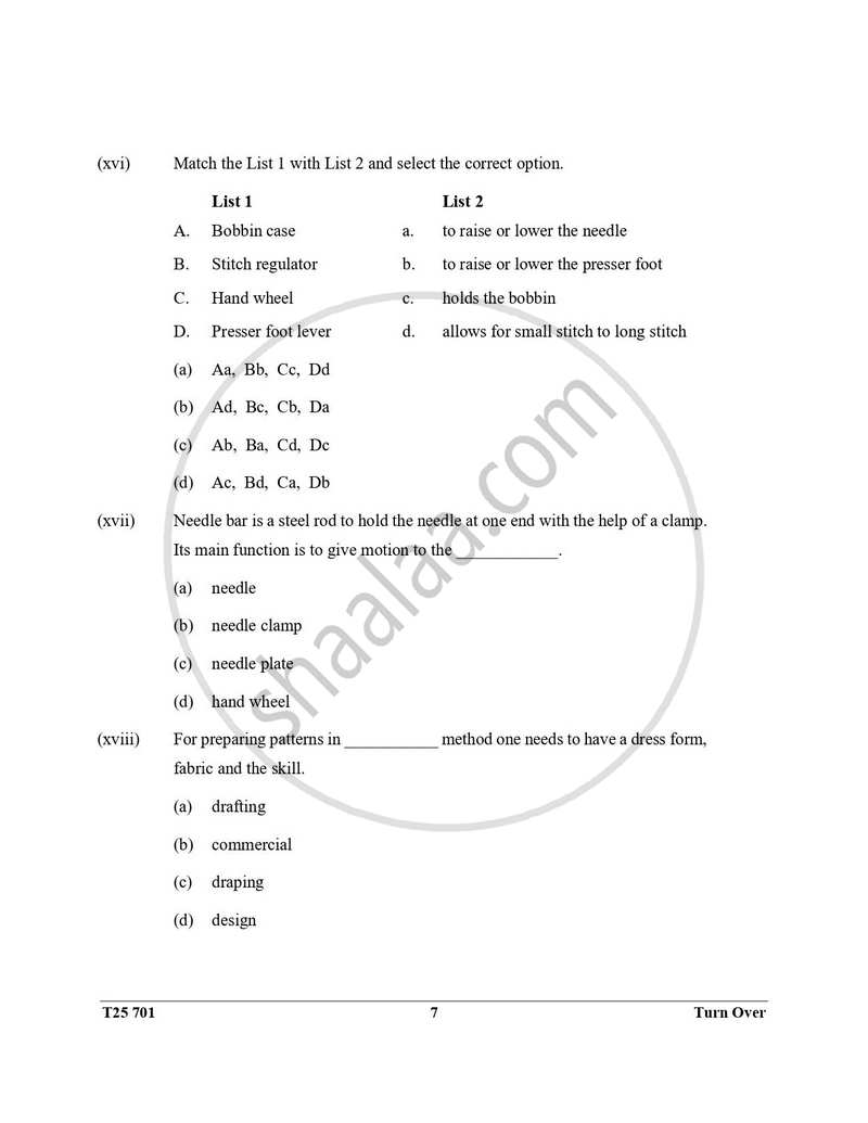 Fashion Designing 2024-2025 ICSE Class 10  - CISCE (Council for the Indian School Certificate Examinations) question paper with PDF download