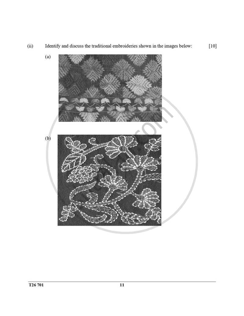 Fashion Designing 2025-2026 ICSE Class 10 - CISCE (Council for the Indian School Certificate Examinations) question paper with PDF download