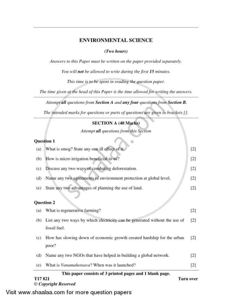 environmental-science-2016-2017-icse-class-10-set-1-question-paper-with