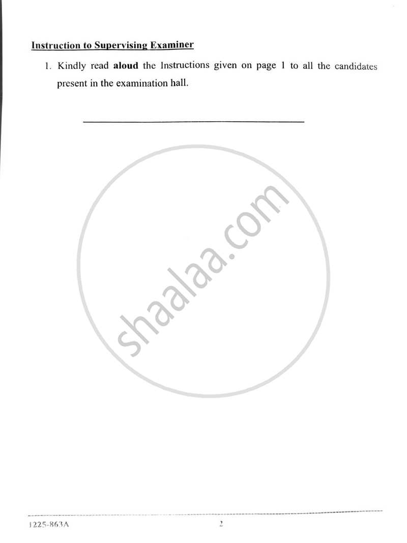 Biology (Theory) 2024-2025 - I.S.C. - ISC Class 12 - CISCE (Council for the Indian School Certificate Examinations) question paper with PDF download