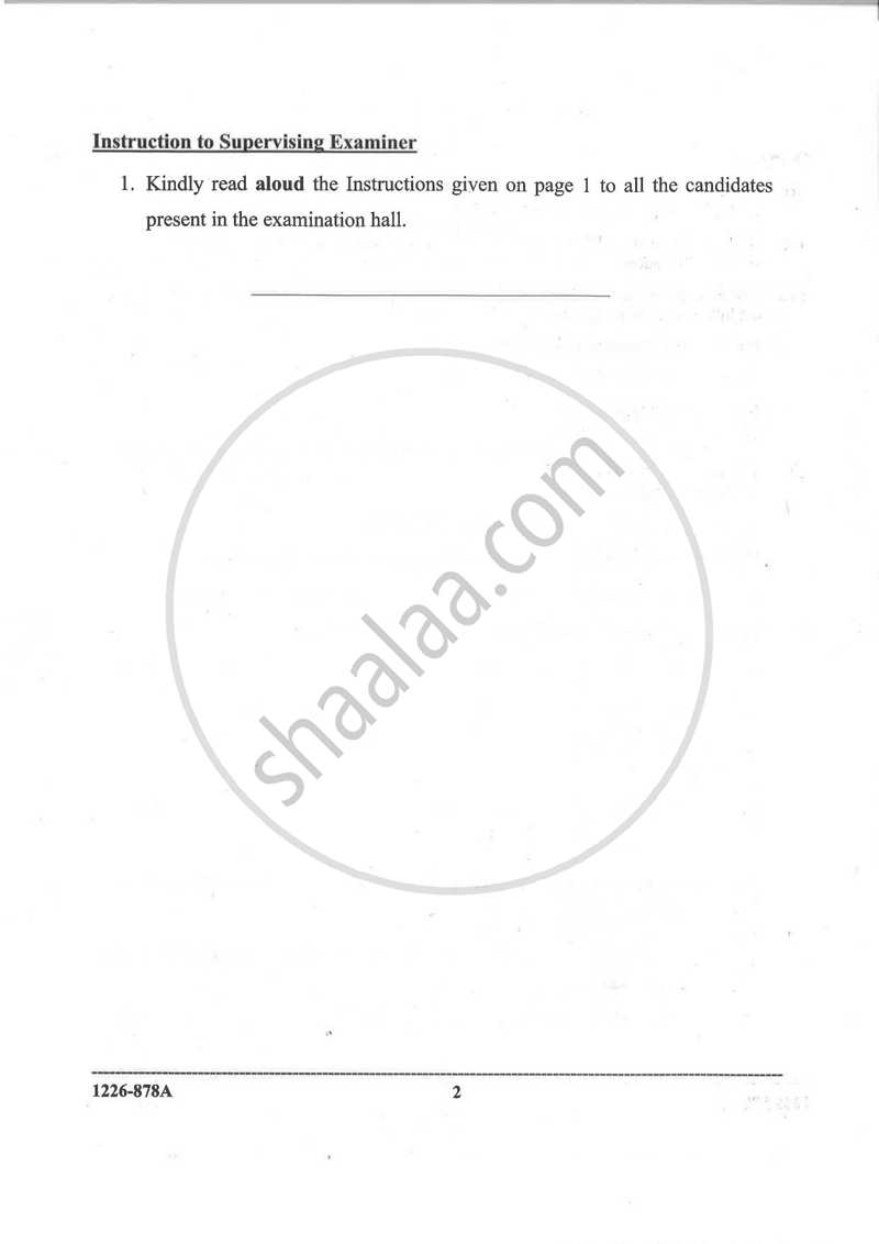 Biotechnology (Theory) 2025-2026 - I.S.C. - ISC Class 12 - CISCE (Council for the Indian School Certificate Examinations) question paper with PDF download