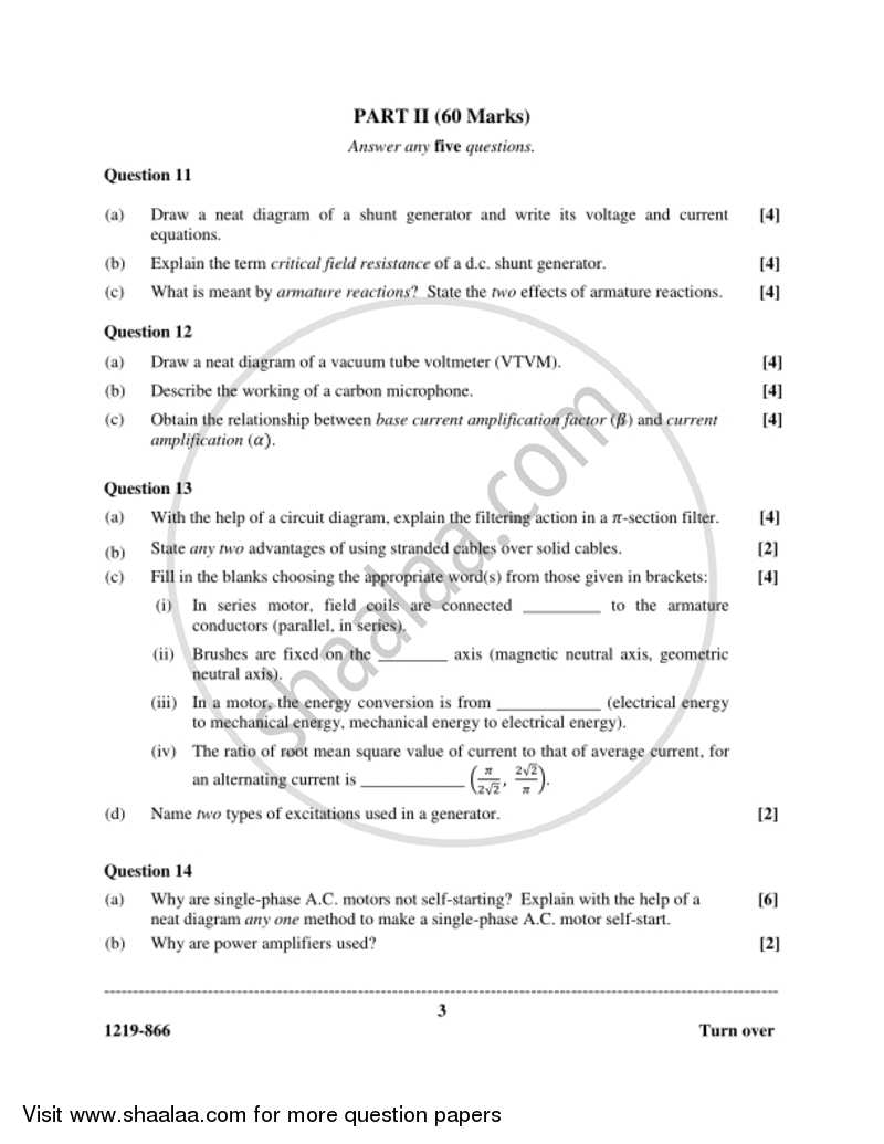 Electricity and Electronics 2018-2019 - I.S.C. - Class 12 - CISCE (Council for the Indian School Certificate Examinations) question paper with PDF download