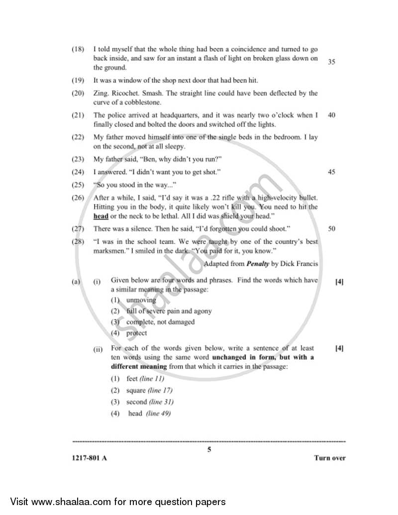 English Language 2016-2017 - I.S.C. - Class 12 - CISCE (Council for the Indian School Certificate Examinations) question paper with PDF download