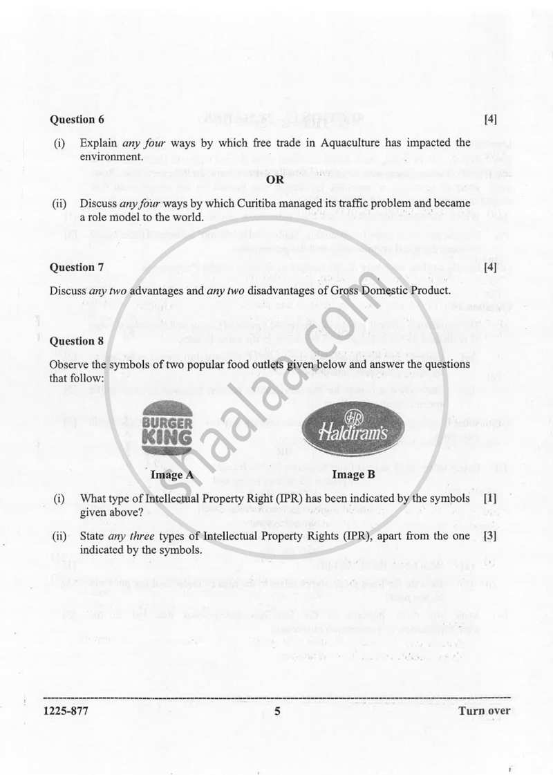 Environmental Science (Theory) 2024-2025 - I.S.C. - Class 12 - CISCE (Council for the Indian School Certificate Examinations) question paper with PDF download