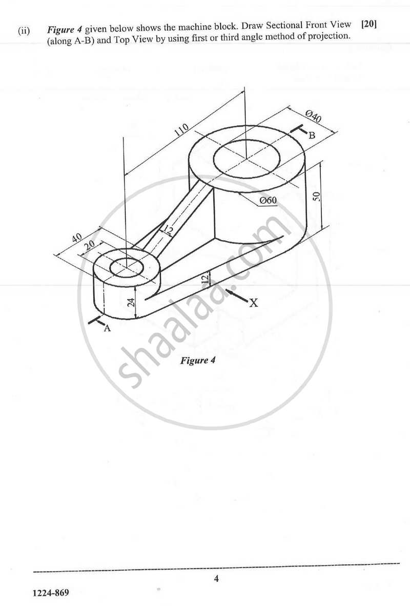 Geometrical and Mechanical Drawing 2023-2024 - I.S.C. - ISC Class 12 - CISCE (Council for the Indian School Certificate Examinations) question paper with PDF download