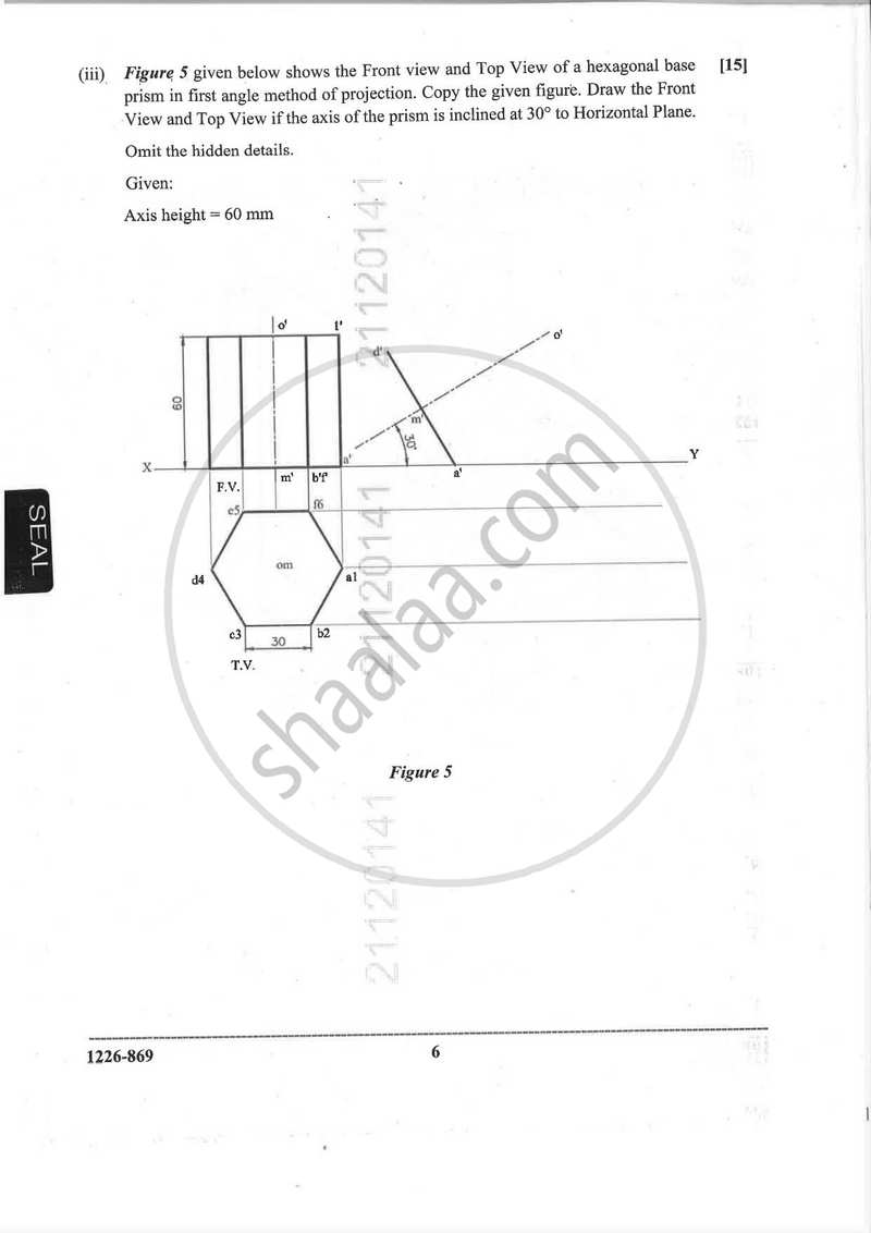 Geometrical and Mechanical Drawing 2025-2026 - I.S.C. - ISC Class 12 - CISCE (Council for the Indian School Certificate Examinations) question paper with PDF download