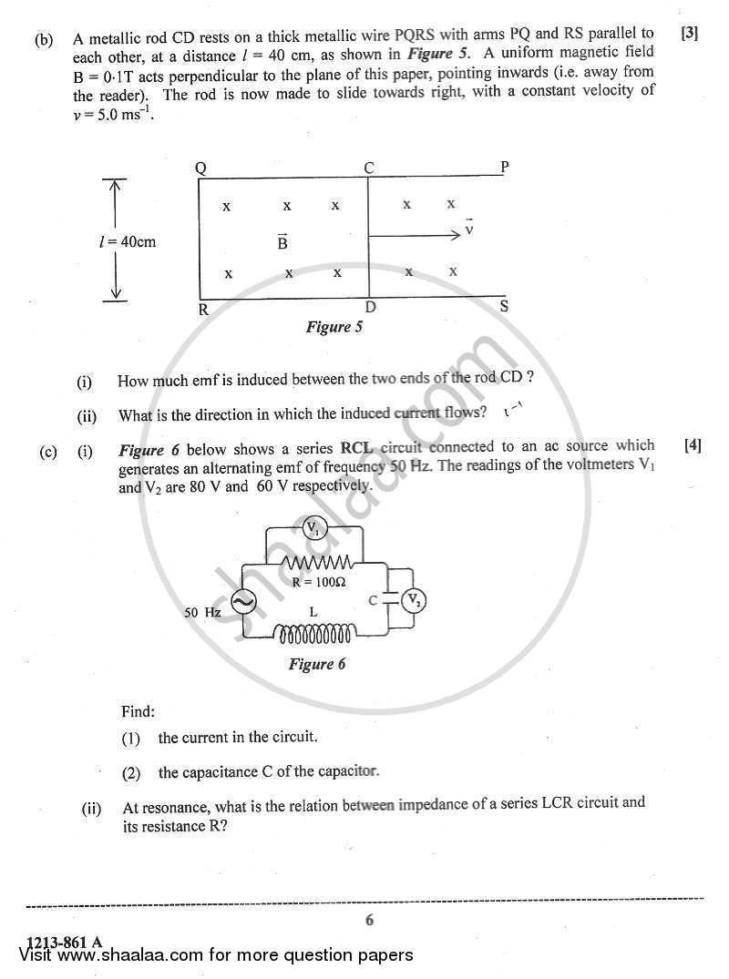 Physics (Theory) 2012-2013 - I.S.C. - Class 12 - CISCE (Council for the Indian School Certificate Examinations) question paper with PDF download