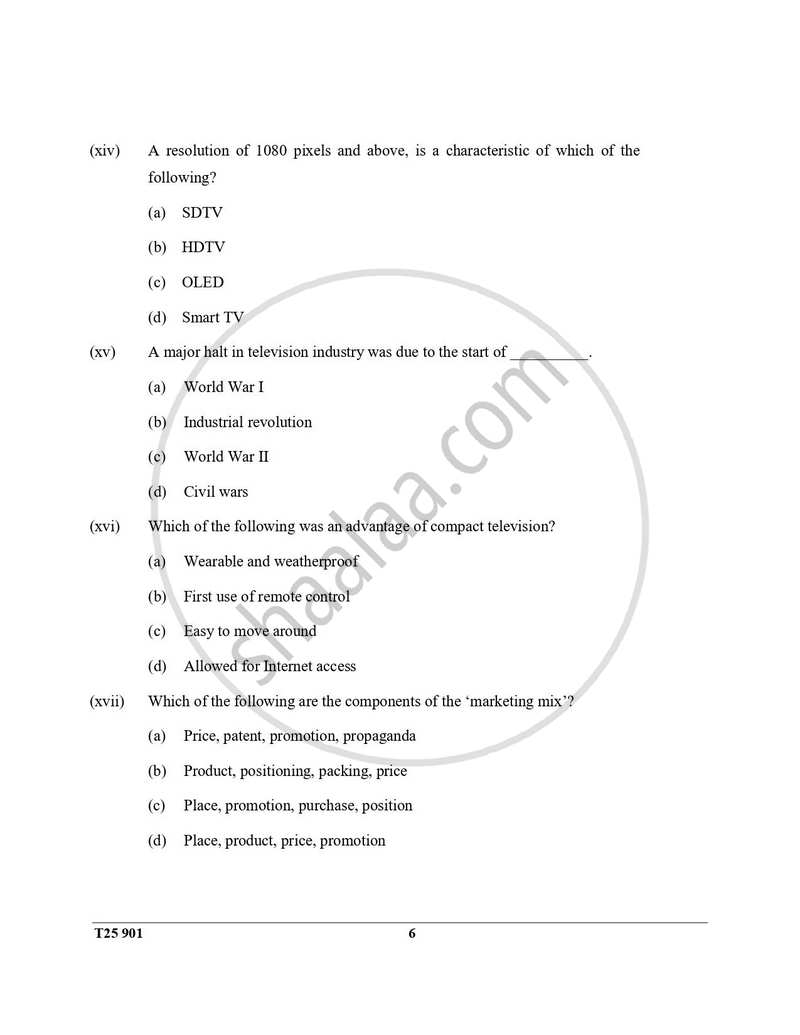 Mass Media and Communication 2024-2025 ICSE Class 10  - CISCE (Council for the Indian School Certificate Examinations) question paper with PDF download