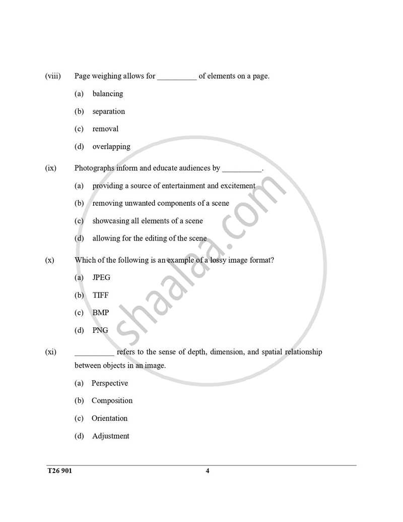 Mass Media and Communication 2025-2026 ICSE Class 10 - CISCE (Council for the Indian School Certificate Examinations) question paper with PDF download