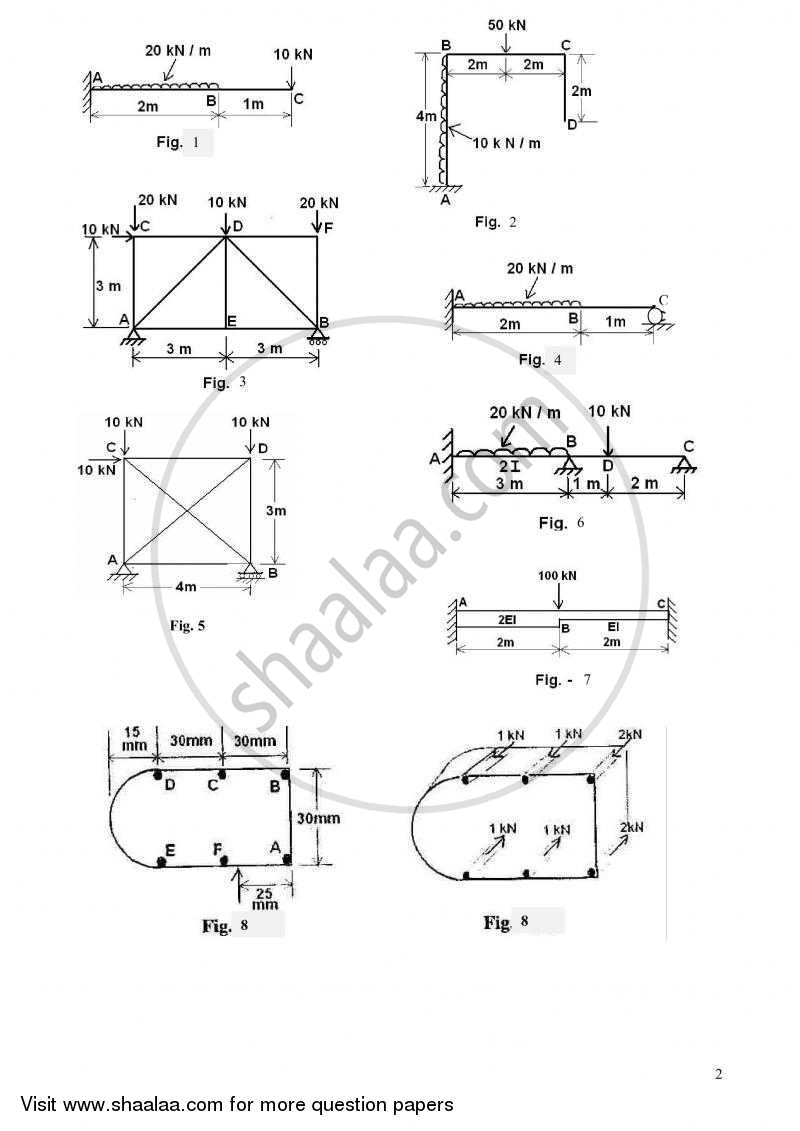 Aircraft Structure 2 2010-2011 - B.E. - Semester 5 (TE Third Year) - Gujarat Technological University (GTU) question paper with PDF download